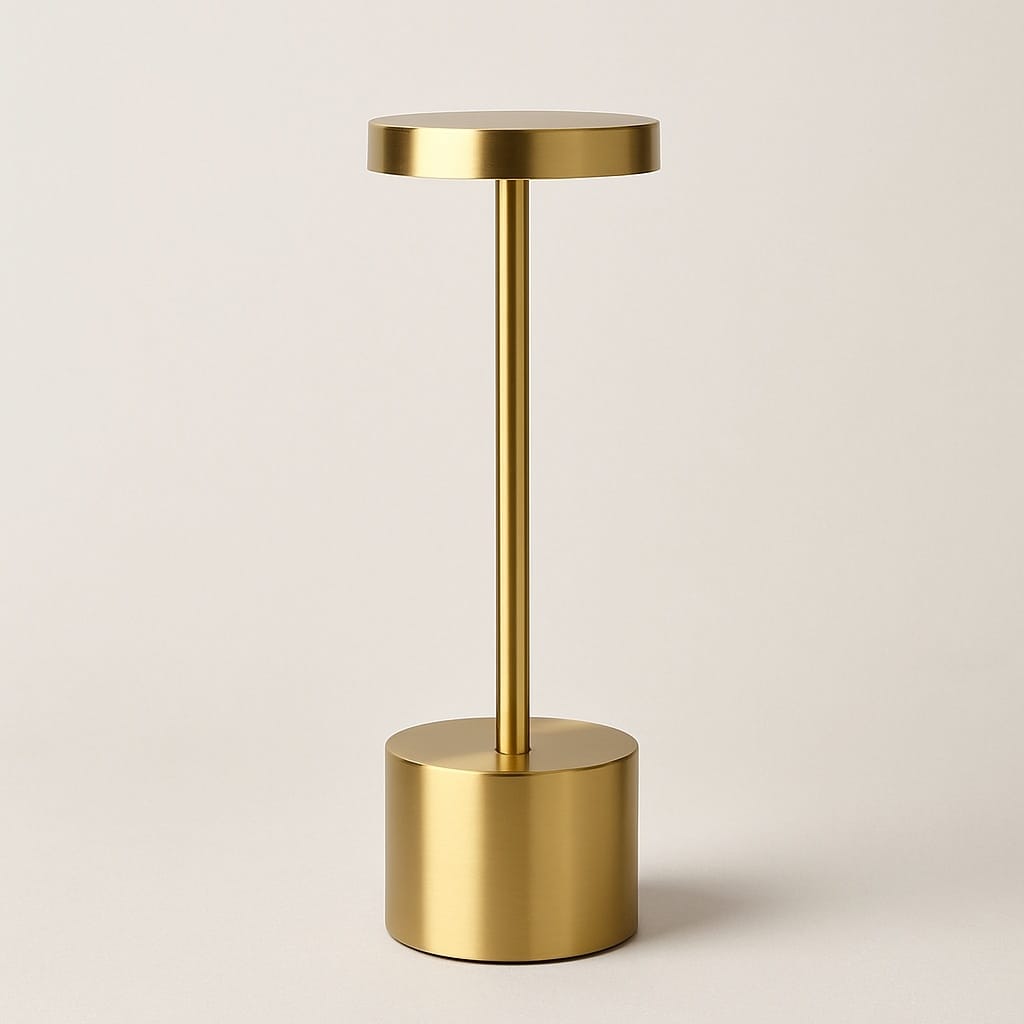 Sofello Lampe de chevet tactile sans fil rechargeable, LED dimmable en métal, plusieurs coloris - chambre, salon, bureau