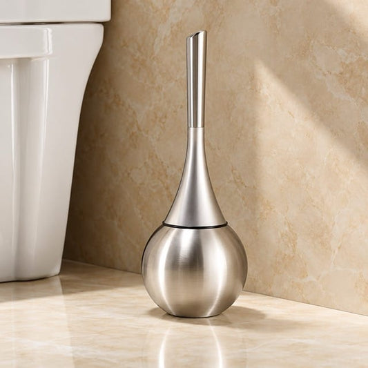 Sofello Brosse WC en silicone avec support ventilé, design moderne anti-goutte - salle de bain, toilettes