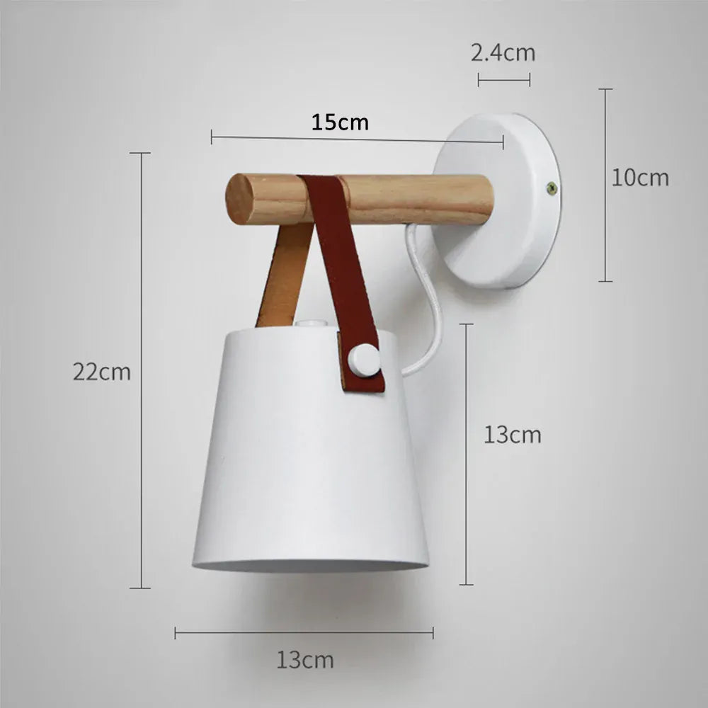 Sofello Applique Murale Design Industrielle Fer Noir – Éclairage E27 Style Nordique pour Salon et Chambre