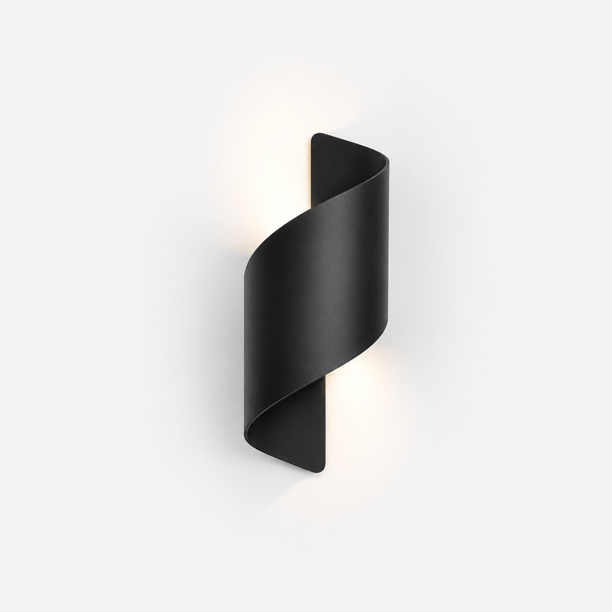 Sofello Applique murale LED aluminium IP65 intérieur & extérieur – faisceau haut & bas – noir ou blanc – salon, façade, couloir