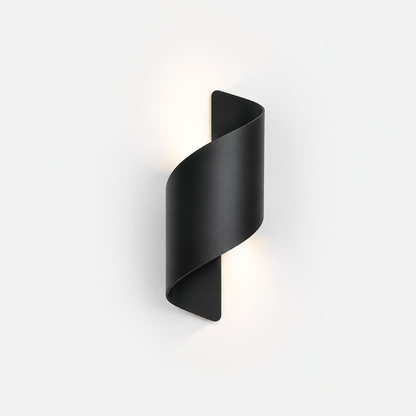 Sofello Applique murale LED aluminium IP65 intérieur & extérieur – faisceau haut & bas – noir ou blanc – salon, façade, couloir