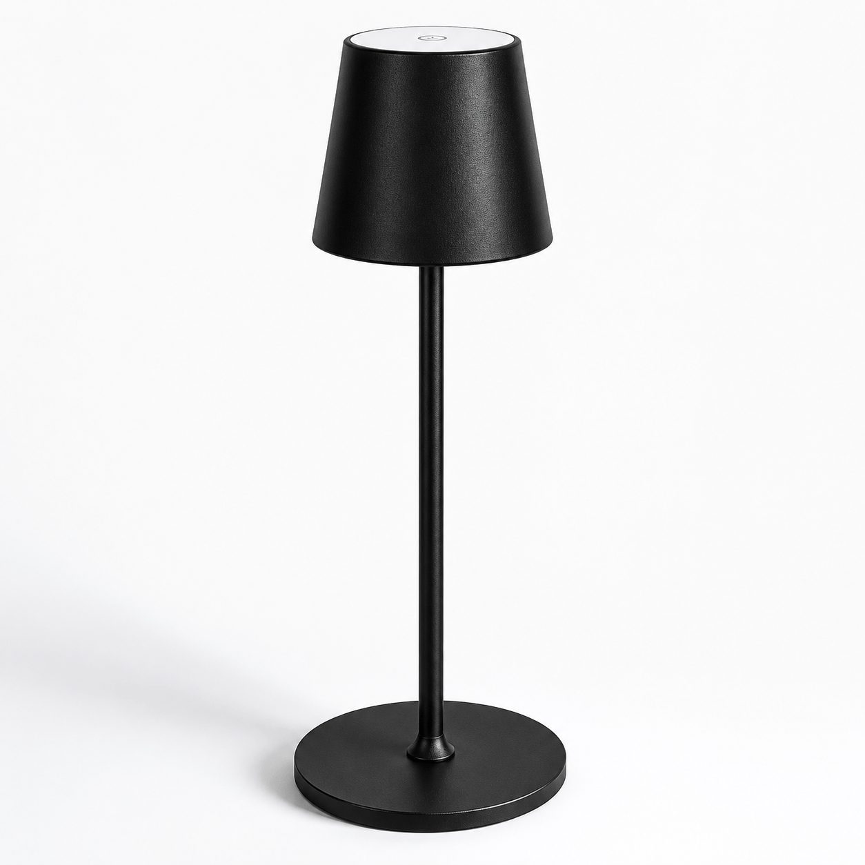 Sofello Lampe de chevet sans fil tactile LED – 3 températures de couleur – métal & acrylique – chambre, salon, bureau