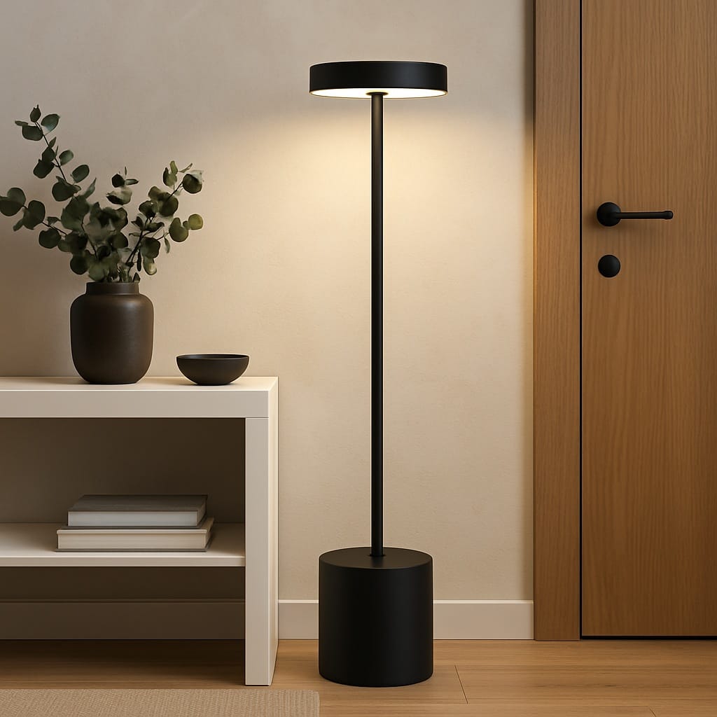Sofello Lampe de chevet tactile sans fil rechargeable, LED dimmable en métal, plusieurs coloris - chambre, salon, bureau