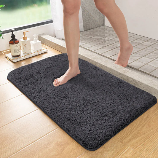 Sofello Tapis salle de bain moelleux absorbant, poils longs antidérapant, plusieurs tailles et coloris